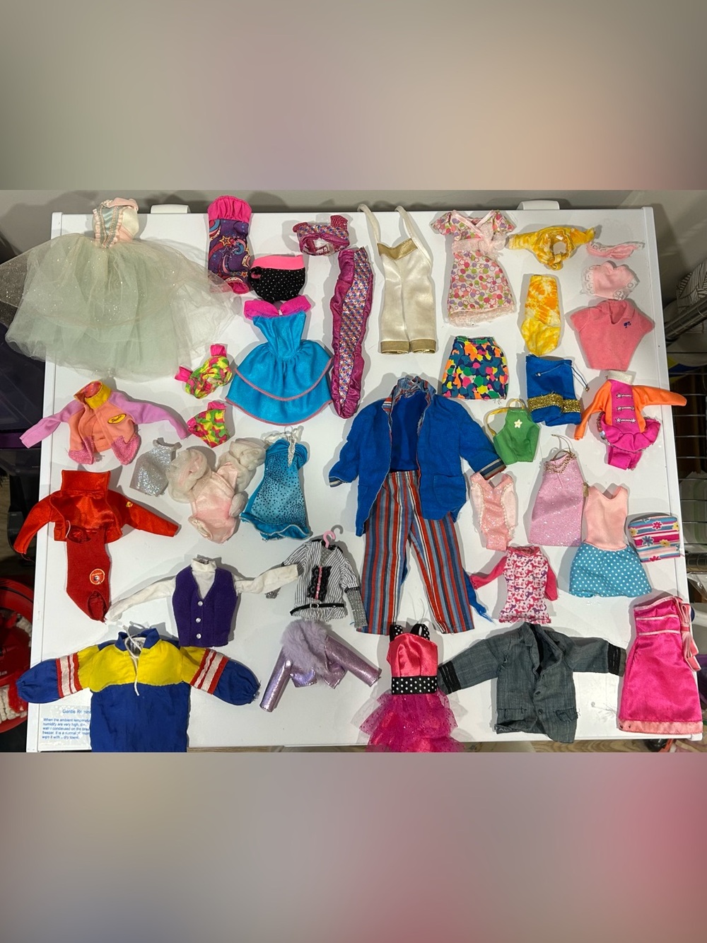 Vintage & Modern Mixed Bundle: Barbie & Ken Fashions / Shoes & Accessories